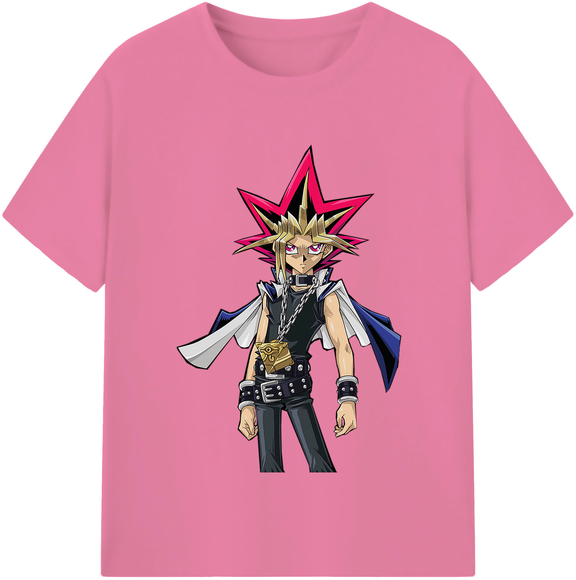 （画像用） 遊☆戯☆王 Yu-Gi-Oh! 綿100％半袖Tシャツ（フロントプリント）